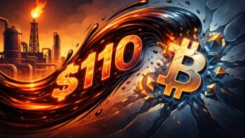 Why Oil at $110 Is Bitcoin’s Biggest Enemy Right Now